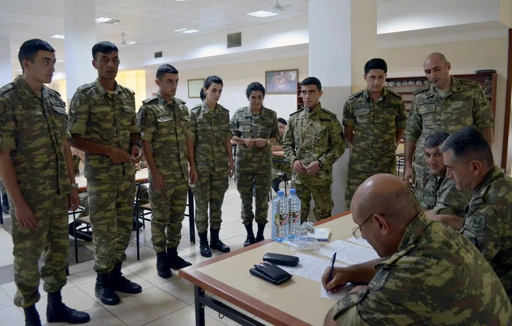 Azərbaycan Ordusunda səmti müəyyən etmə yarışları - BAŞLADI - FOTO