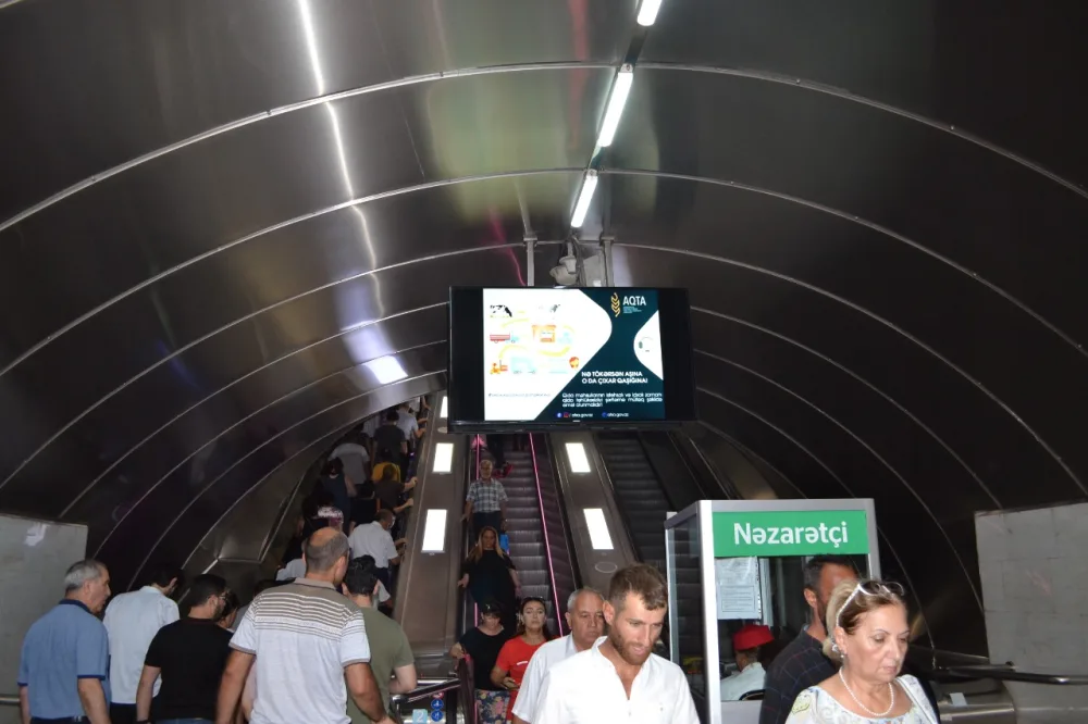 AQTA qida təhlükəsizliyi ilə bağlı metro və avtobuslarda - ÇAĞIRIŞ ETDİ