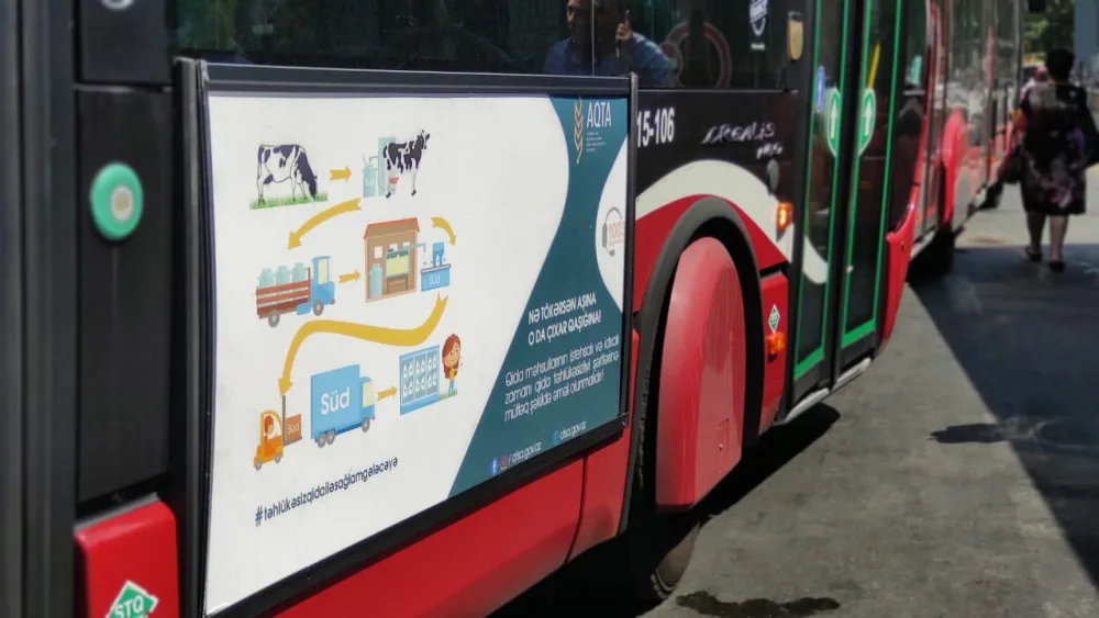 AQTA qida təhlükəsizliyi ilə bağlı metro və avtobuslarda - ÇAĞIRIŞ ETDİ