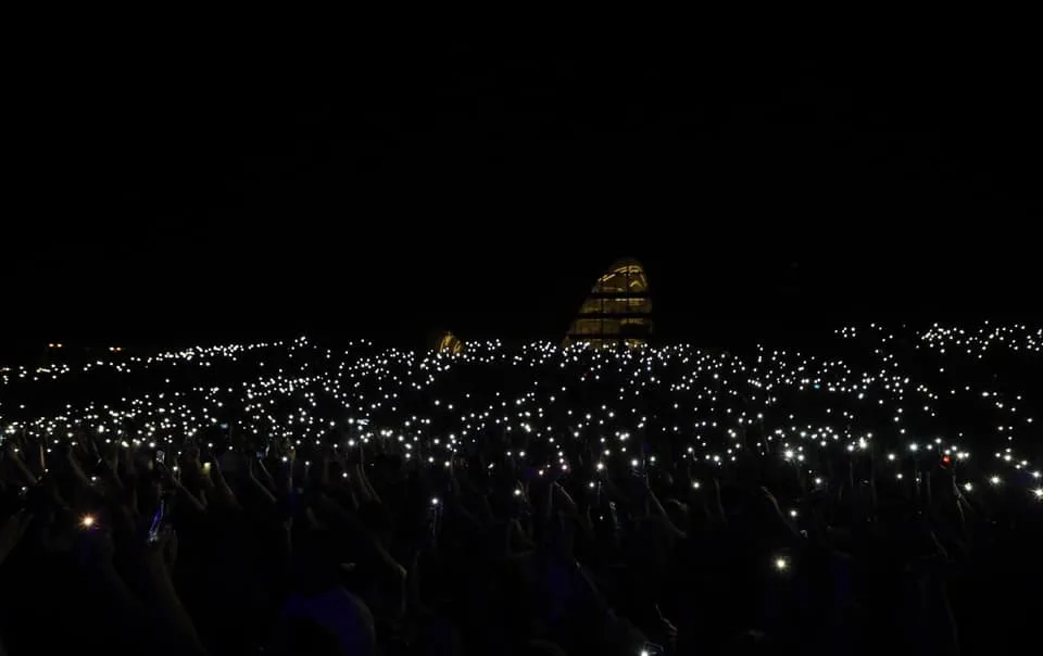 Yerli məşhurlar rusiyalı ulduzla birgə - KONSERT VERDİ - FOTO