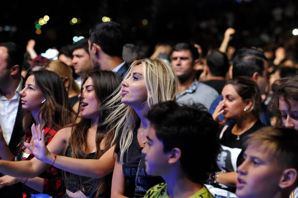 Yerli məşhurlar rusiyalı ulduzla birgə - KONSERT VERDİ - FOTO