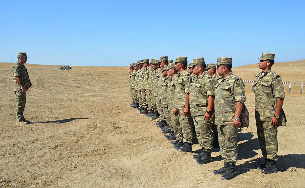 Hərbi birlikdə təlim-metodiki toplantı - KEÇİRİLDİ - FOTO - VİDEO