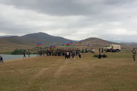 "ASAN Könüllüləri" Gədəbəyin - HƏRBİ HİSSƏLƏRİNDƏ - FOTOLAR