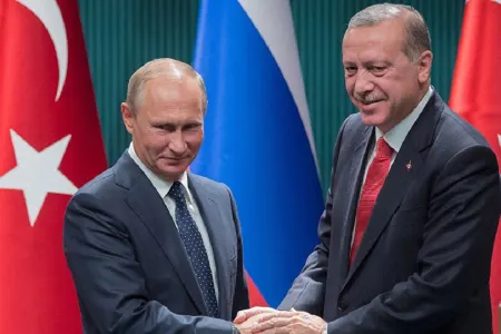 Putin Ərdoğana - DONDURMA YEDİRDİ - VİDEO