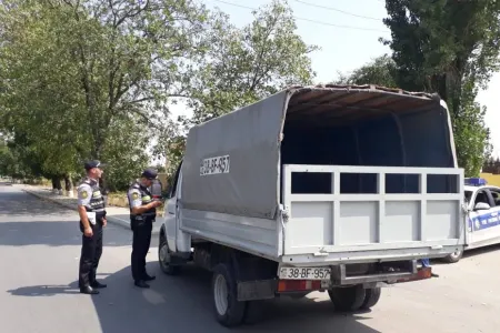 Yol polisi və ETSN-dən növbəti - REYD - FOTO