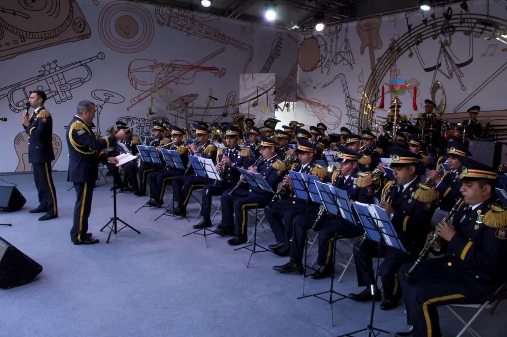 Hərbi orkestrimiz beynəlxalq hərbi-musiqi - FESTİVALINDA - FOTO - VİDEO