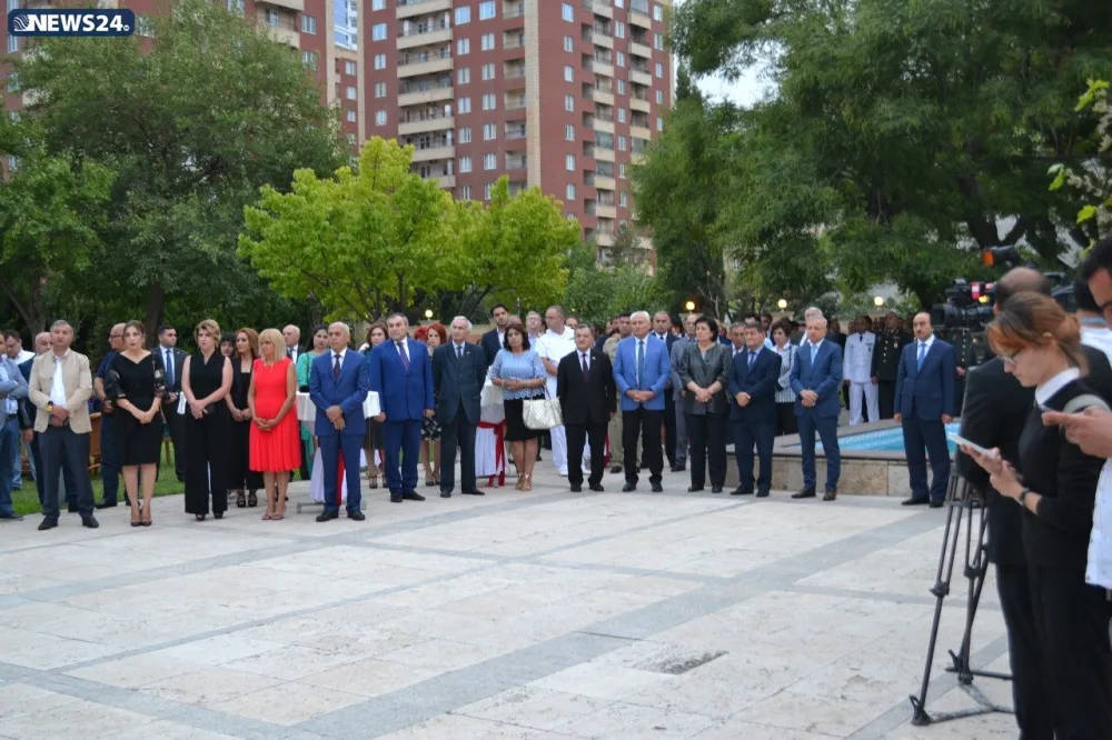 Bakıda Türkiyənin Zəfər bayramı münasibətilə rəsmi qəbul - KEÇİRİLİR