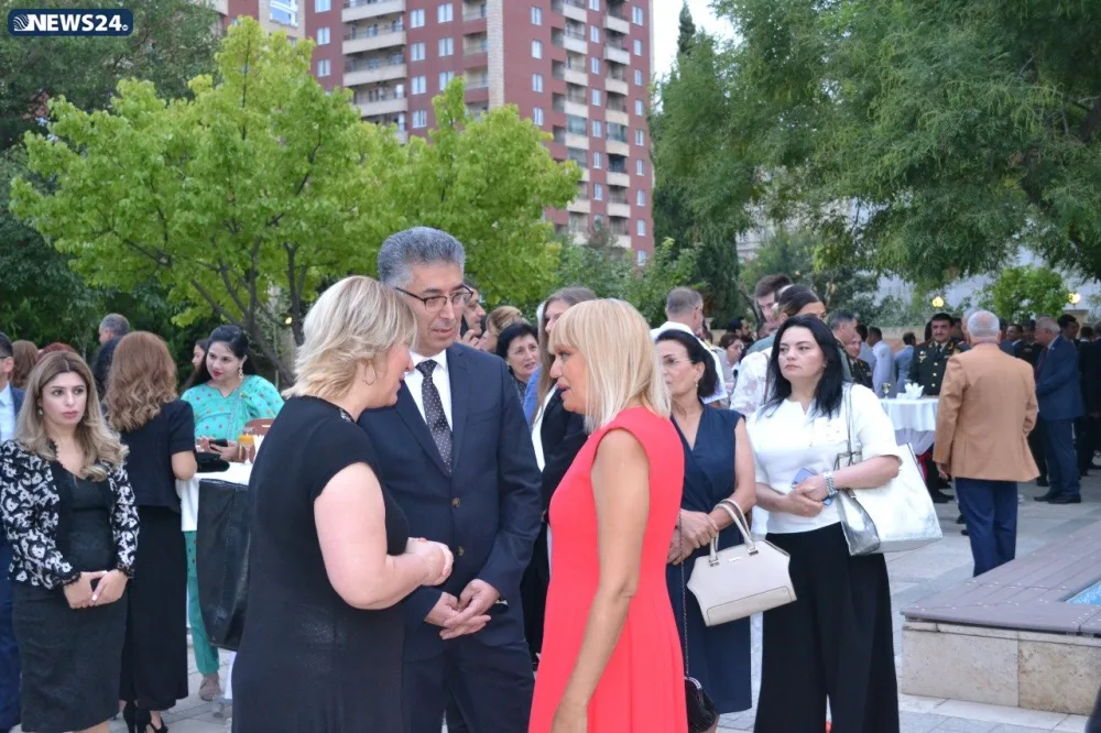 Bakıda Türkiyənin Zəfər bayramı münasibətilə rəsmi qəbul - KEÇİRİLİR