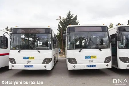Daha iki xətt üzrə avtobuslar - YENİLƏNDİ - FOTO