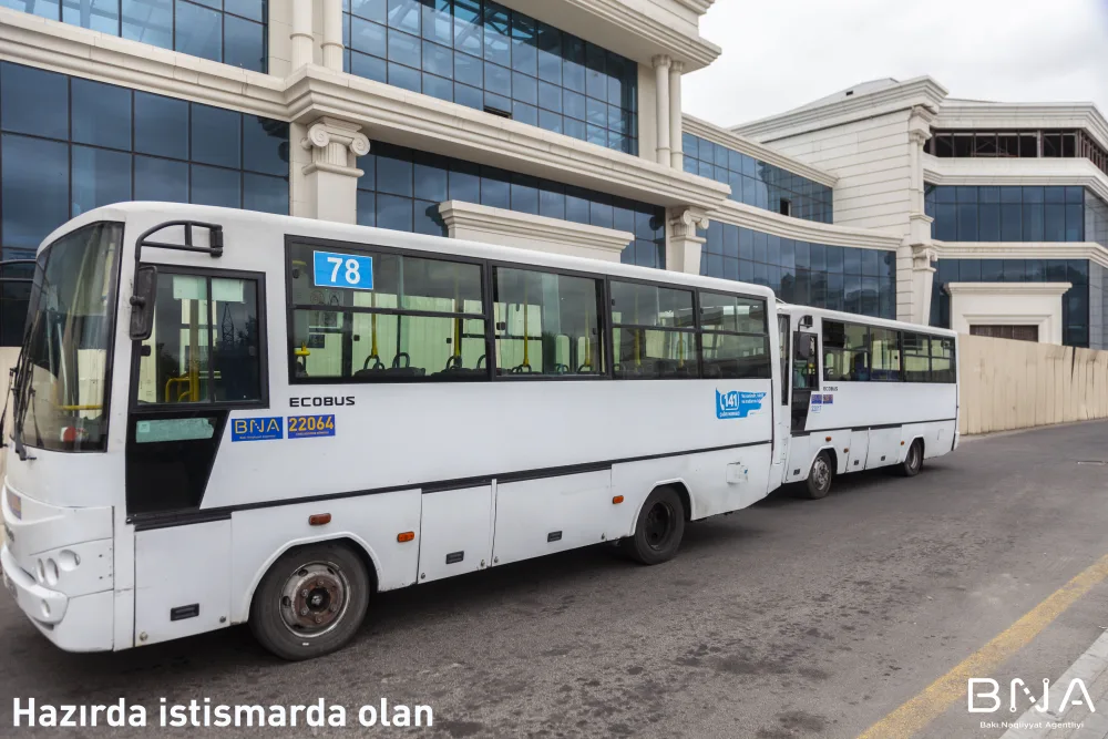 Daha iki xətt üzrə avtobuslar - YENİLƏNDİ - FOTO