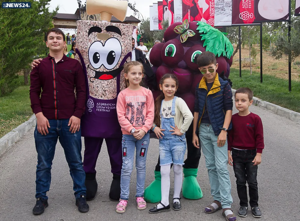 Dünyada görünməmiş şərab festivalı - AZƏRBAYCANDA -VİDEO-FOTOSESSİYA