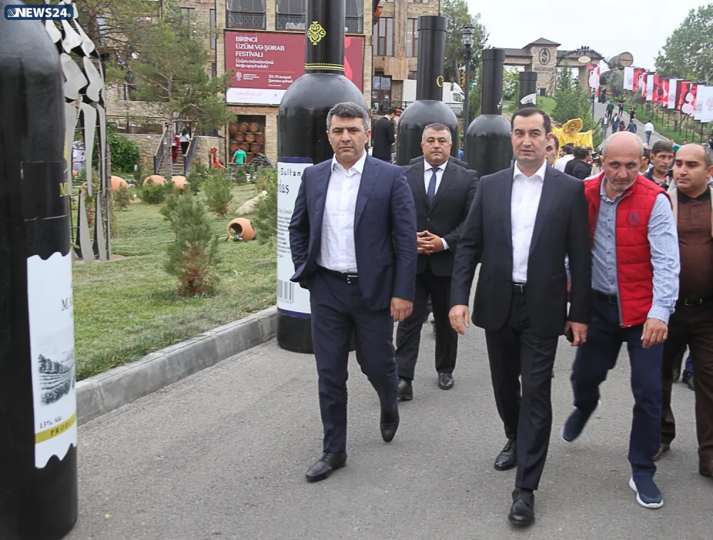 Dünyada görünməmiş şərab festivalı - AZƏRBAYCANDA -VİDEO-FOTOSESSİYA