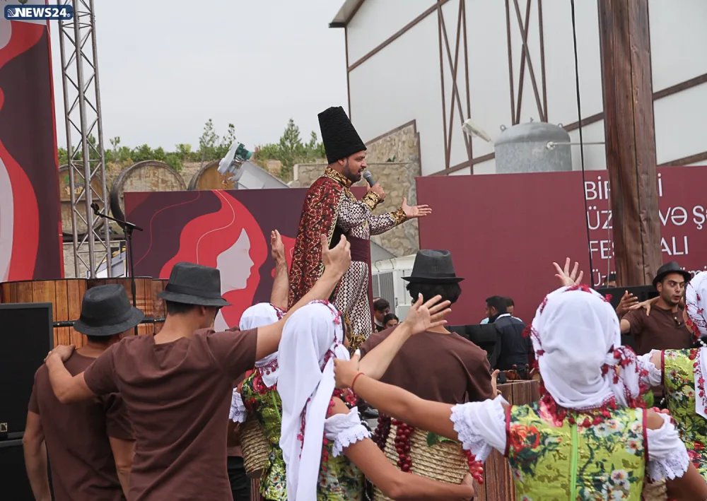 Dünyada görünməmiş şərab festivalı - AZƏRBAYCANDA -VİDEO-FOTOSESSİYA