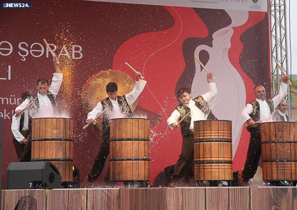 Dünyada görünməmiş şərab festivalı - AZƏRBAYCANDA -VİDEO-FOTOSESSİYA