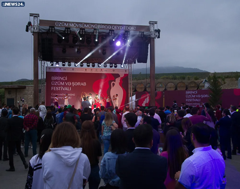 Dünyada görünməmiş şərab festivalı - AZƏRBAYCANDA -VİDEO-FOTOSESSİYA