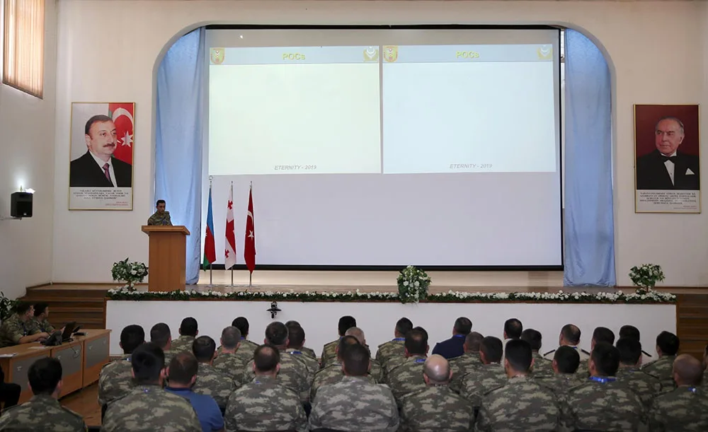Bakıda üç ölkənin birgə hərbi təlimi - BAŞLADI - FOTO