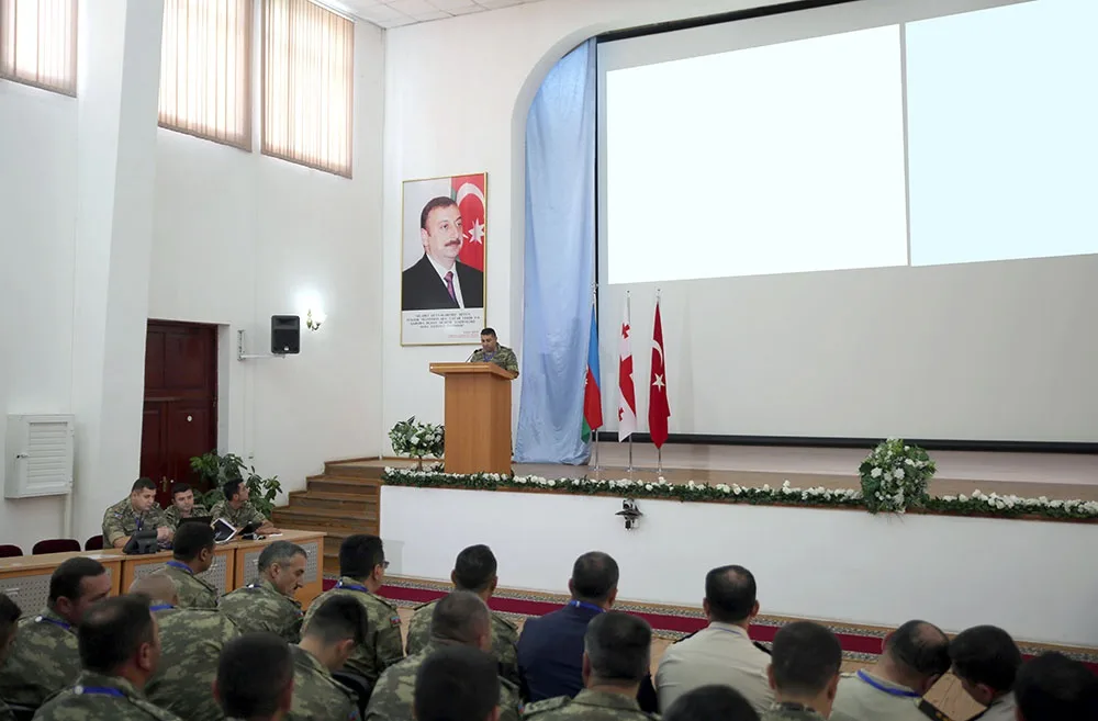 Bakıda üç ölkənin birgə hərbi təlimi - BAŞLADI - FOTO