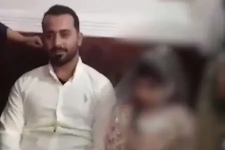 13 yaşlı qızı özündən böyük kişiyə ərə verdilər - TOYDAN GÖRÜNTÜ