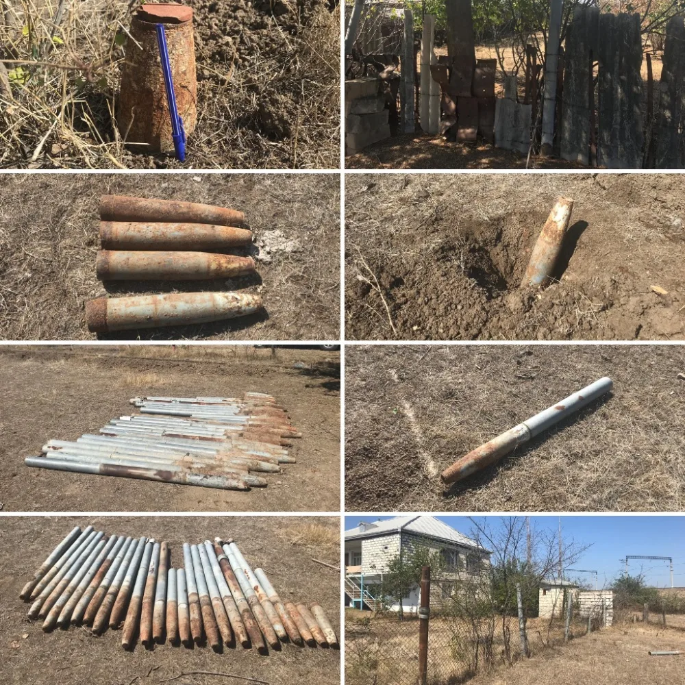 Ağstafada 29 ədəd “Qrad” raketi - TAPILDI
