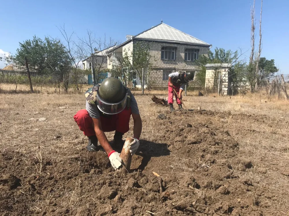 Ağstafada 29 ədəd “Qrad” raketi - TAPILDI