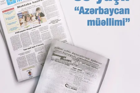 “Azərbaycan müəllimi” qəzetinin baş redaktoru - dəyişdi