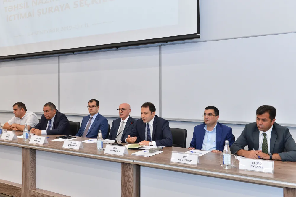 Təhsil Nazirliyi yanında İctimai Şuraya seçilən üzvlərin adları açıqlandı- - SİYAHI- FOTOLAR