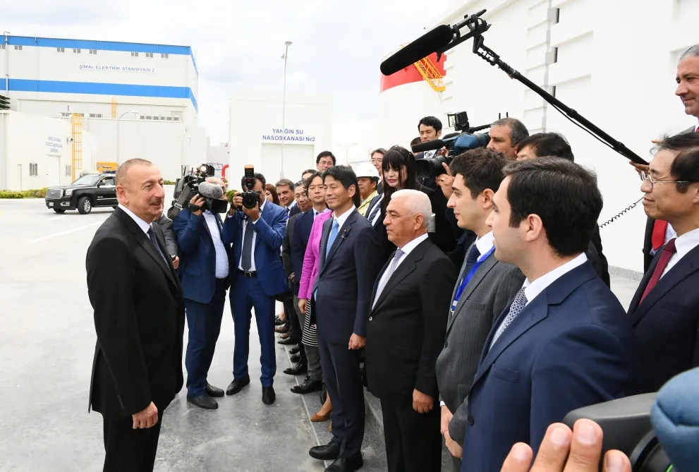 Prezident İlham Əliyev Bakıda “Şimal-2” elektrik stansiyasının - AÇILIŞINDA - FOTOLAR - YENİLƏNDİ-2