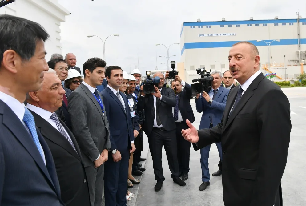 Prezident İlham Əliyev Bakıda “Şimal-2” elektrik stansiyasının - AÇILIŞINDA - FOTOLAR - YENİLƏNDİ-2