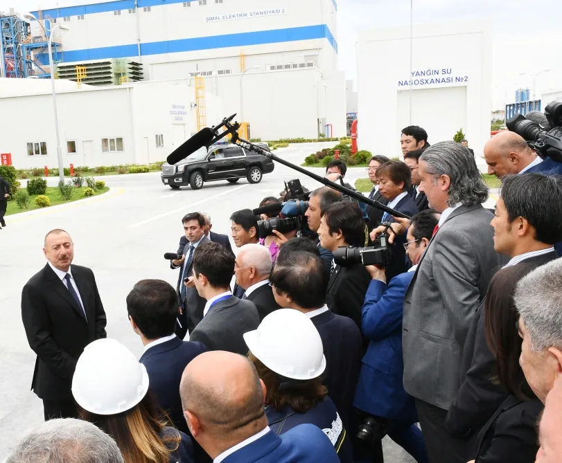 Prezident İlham Əliyev Bakıda “Şimal-2” elektrik stansiyasının - AÇILIŞINDA - FOTOLAR - YENİLƏNDİ-2