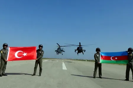 Azərbaycan və Türkiyə qartalları - SƏMADA - FOTO - VİDEO