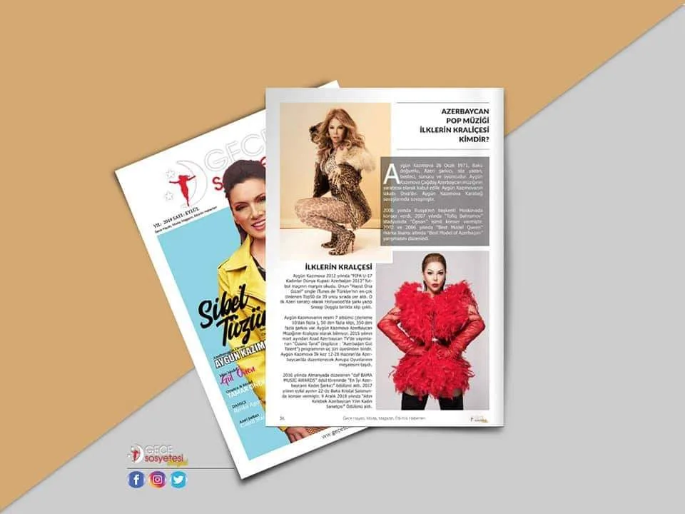 Türkiyə jurnalı Aygündən yazdı: - "Azərbaycanın Madonnası" - FOTO