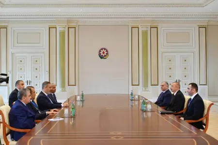 İlham Əliyev türkdilli dövlətlərin xüsusi xidmət orqanlarının rəhbərlərini - QƏBUL ETDİ