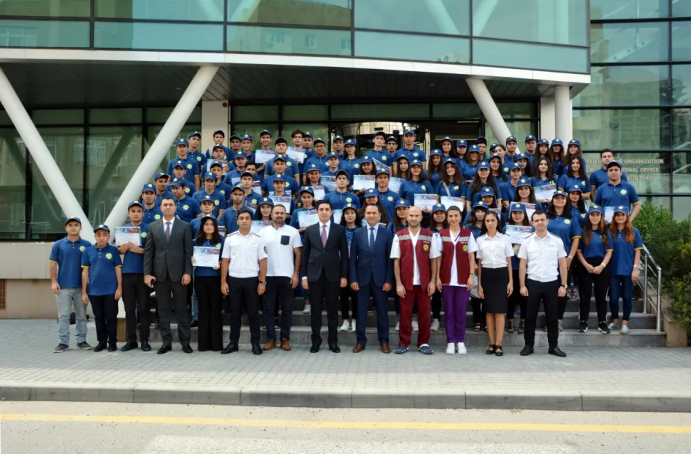 "Könüllü gömrükçü"lərə "İlk tibbi yardım" üzrə - TƏLİM KEÇİRİLDİ - FOTO