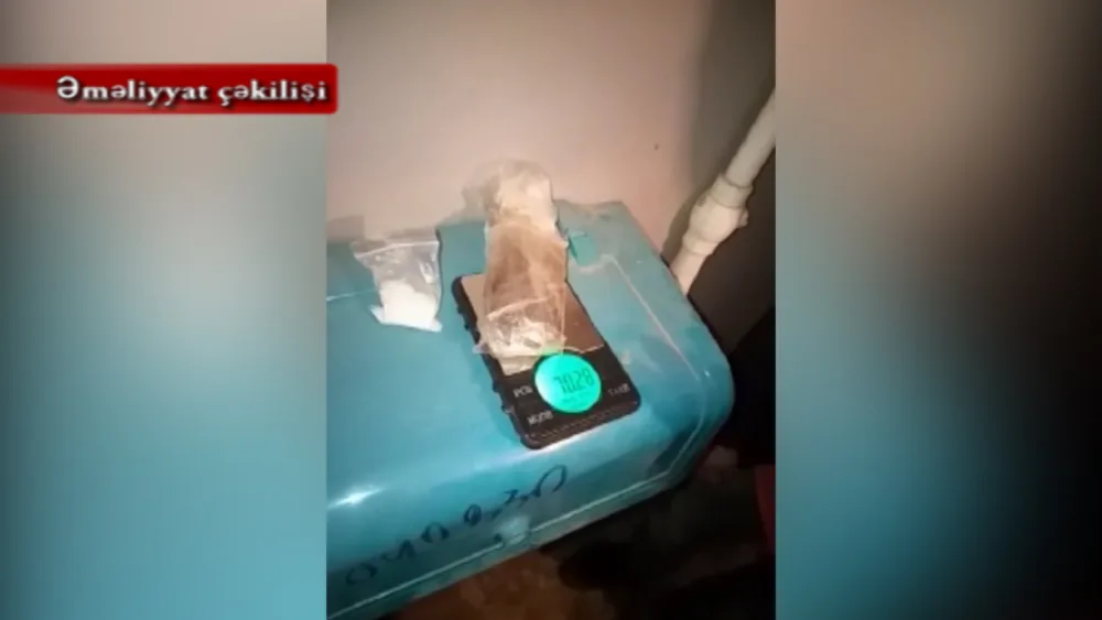 Bakıya satmaq üçün narkotik vasitələr gətirən şəxs - TUTULDU - FOTO - VİDEO