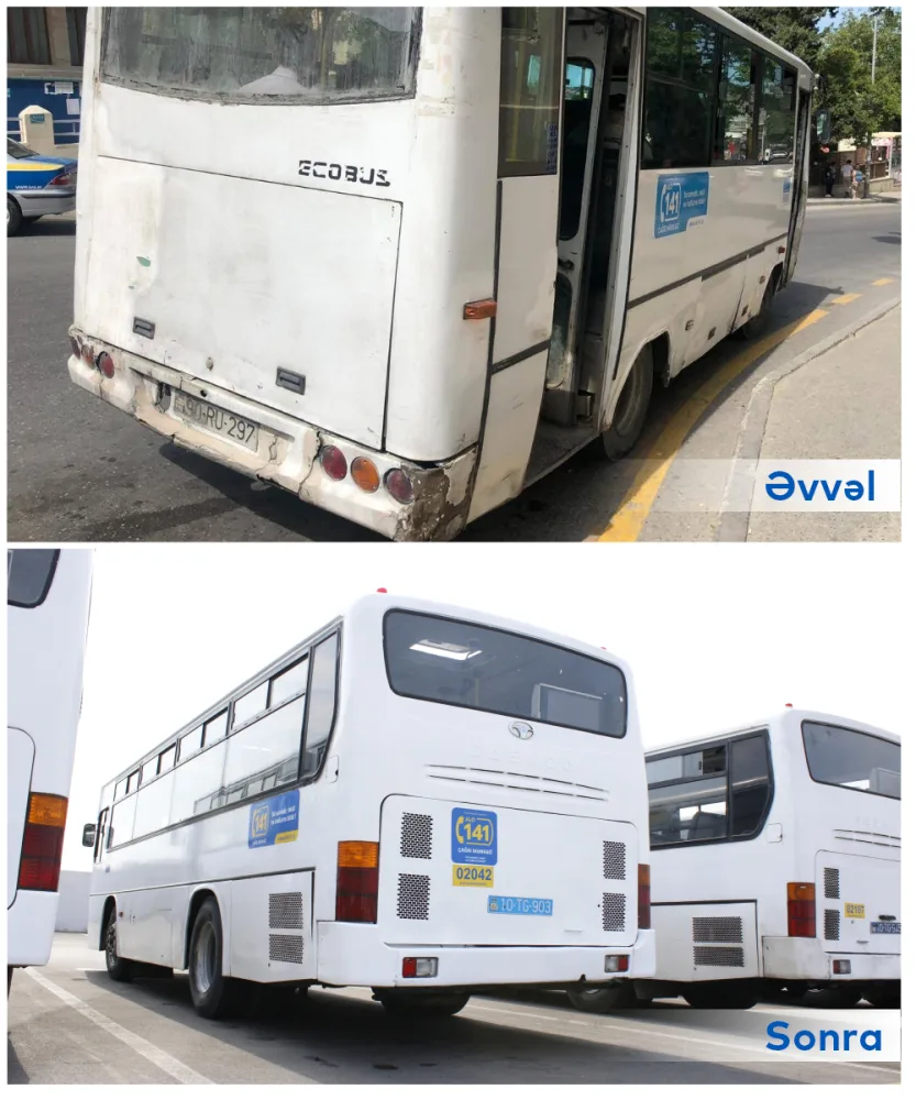 Bakıda daha iki marşrut xətti - BİRLƏŞDİRİLDİ - FOTO