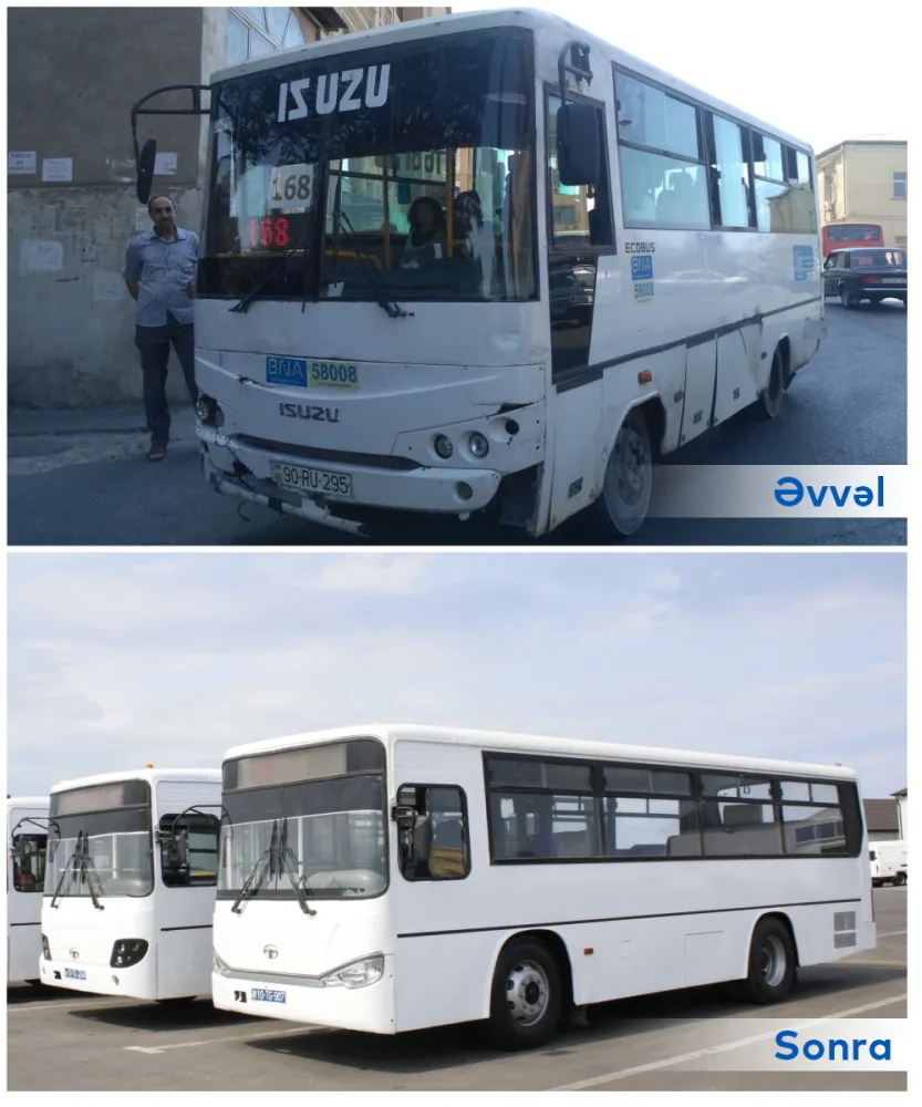 Bakıda daha iki marşrut xətti - BİRLƏŞDİRİLDİ - FOTO