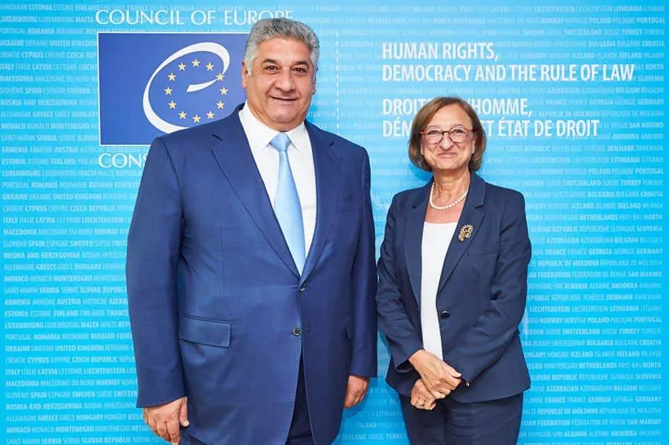 Azad Rəhimov Strasburqda səfərdədir - FOTOLAR