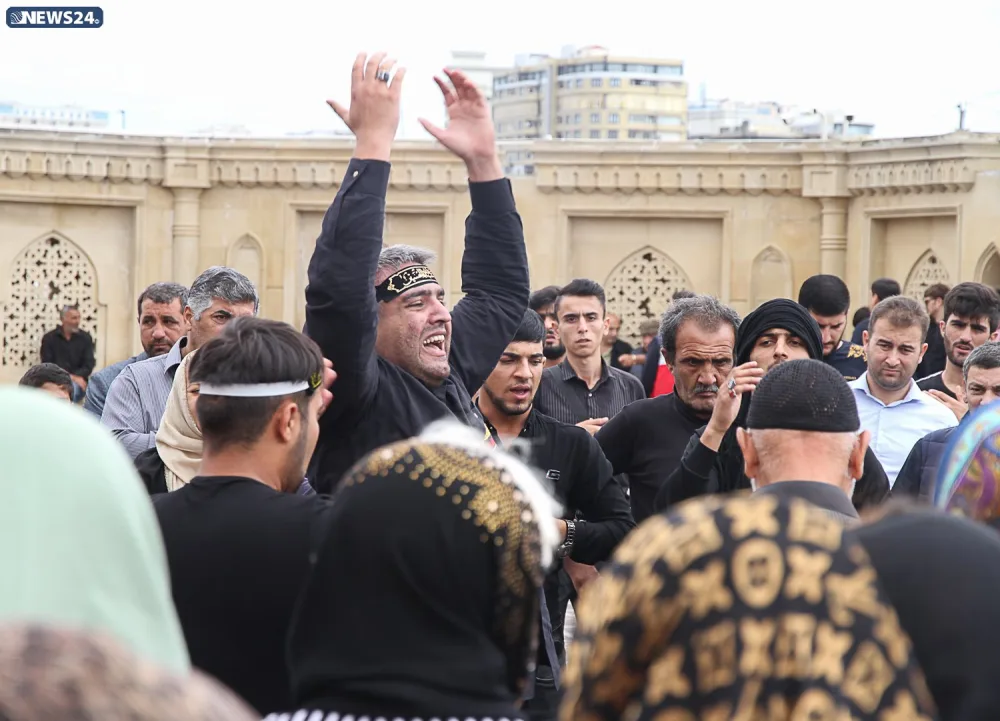 Təzə Pir məscidində qanvermə aksiyası - FOTOLAR - VİDEO - YENİLƏNİB