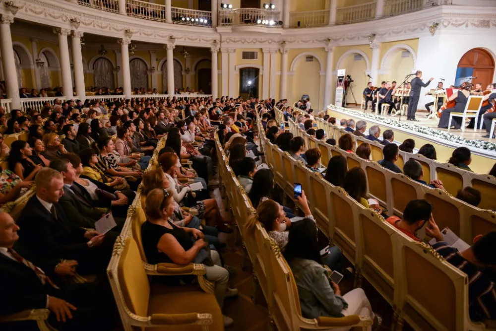 TÜRKSOY-un Gənclər Kamera Orkestri Bakıda - ÇIXIŞ ETDİ - FOTO