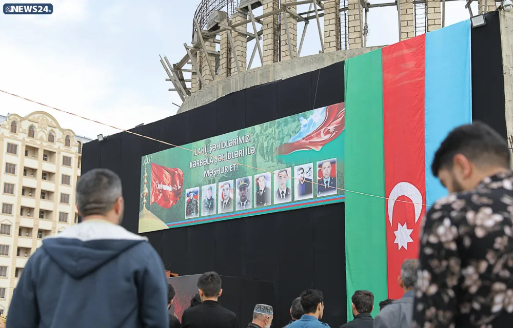 Xanım Fatimeyi-Zəhra məscidində - AŞURA İZDİHAMI - FOTOLAR - VİDEO - YENİLƏNİB