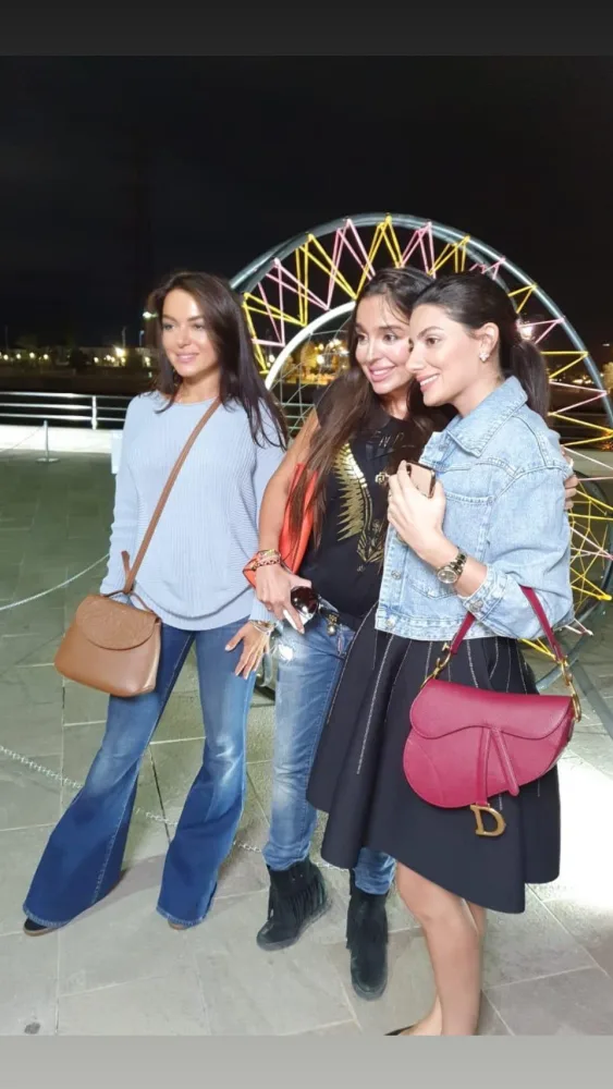 Leyla Əliyeva Bakı sakinlərinin ƏHATƏSiNDƏ - FOTO - VİDEO