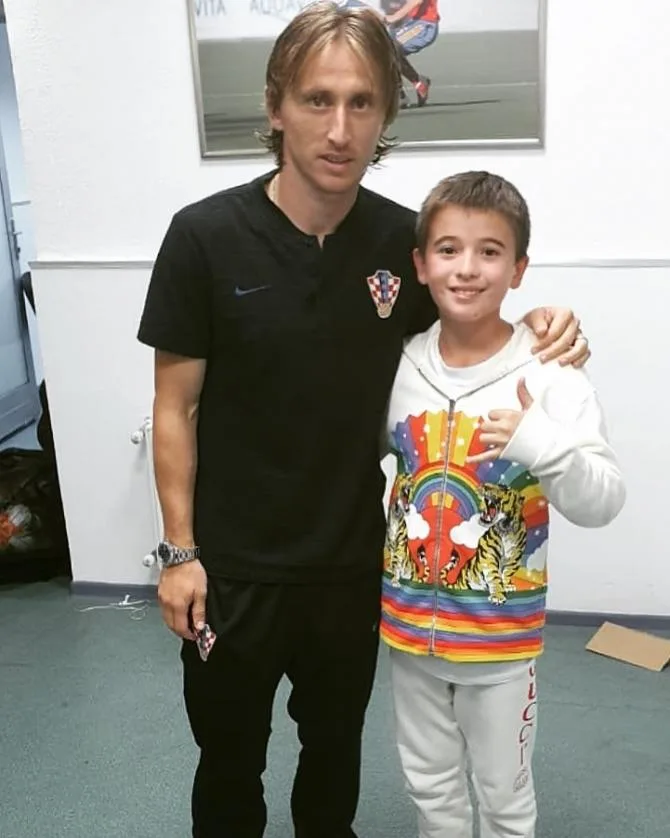 İlham Əliyevin nəvəsi ulduz futbolçu ilə birlikdə - FOTO