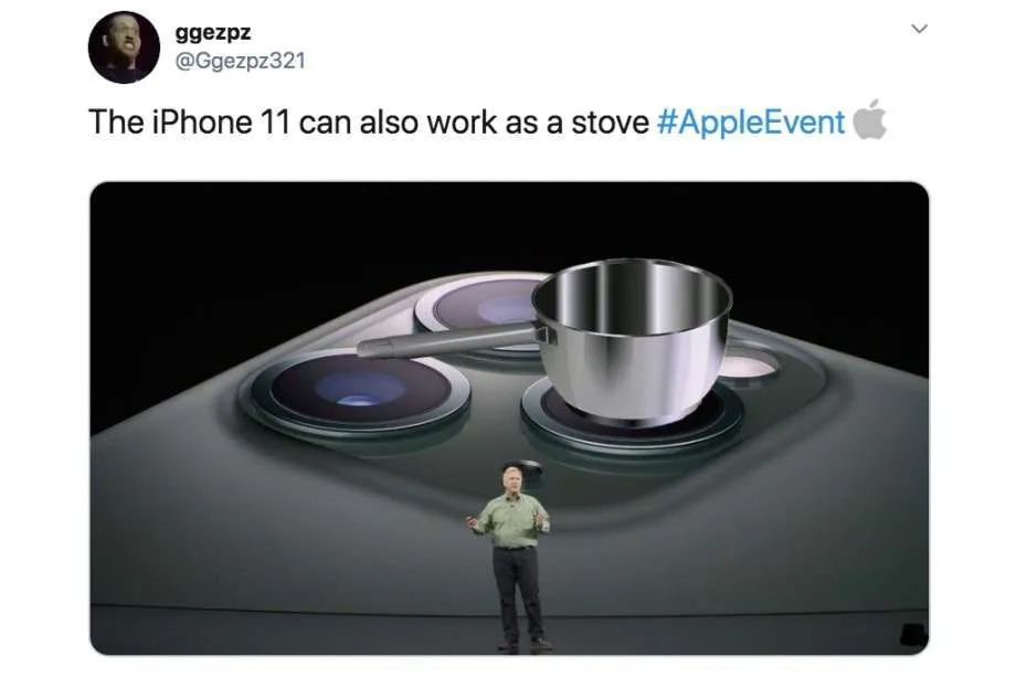 "iPhone 11" gülüş obyektinə çevrildi - FOTOLAR