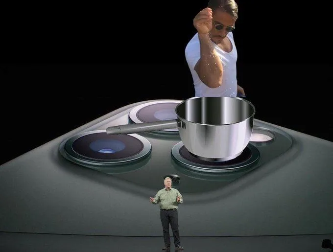 "iPhone 11" gülüş obyektinə çevrildi - FOTOLAR