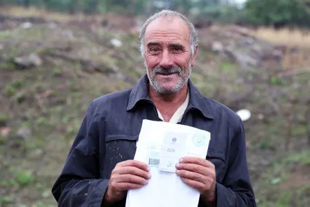 Mineral gübrələrin güzəştli şərtlərlə səyyar satışına başlanıldı