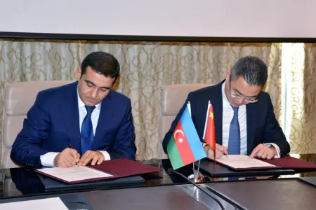 DGK ilə "Huawei " şirkəti arasında - PROTOKOL İMZALANDI - FOTO