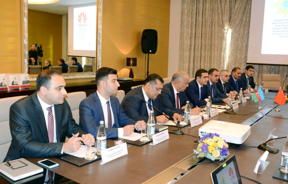 DGK ilə "Huawei " şirkəti arasında - PROTOKOL İMZALANDI - FOTO