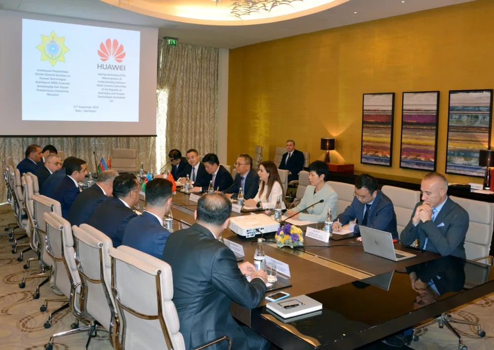 DGK ilə "Huawei " şirkəti arasında - PROTOKOL İMZALANDI - FOTO