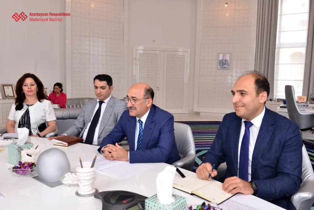 Mədəniyyət naziri Rusiya nümayəndə heyətini qəbul etdi