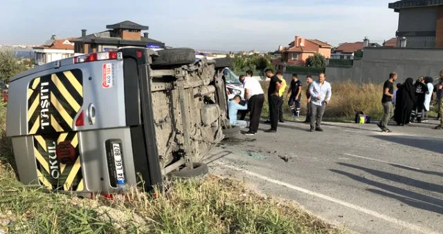 SON DƏQİQƏ! Şagirdlərin olduğu - AVTOBUS AŞDI - DƏHŞƏTLİ VİDEO